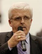 16 April 2005; Chairman of the Down County Board Donal McCormack speaking at the 2005 GAA Congress. Croke Park, Dublin. Picture credit; Ray McManus / SPORTSFILE