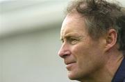28 April 2005; Republic of Ireland manager Brian Kerr watches the match from the sideline. U16 Friendly International, Republic of Ireland U16 v Sweden U16, Whitehall, Dublin. Picture credit; Brian Lawless / SPORTSFILE