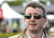 28 April 2005; Michael O'Leary, CEO of Ryanair, and owner of War Of Attrition who won the Swordlestown Cup Novice Steeplechase. Punchestown Racecourse, Co. Kildare. Picture credit; Pat Murphy / SPORTSFILE
