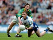 1 May 2005; Vincent Corey, Monaghan, in action against Trevor Giles, Meath. Allianz National Football League, Division 2 Final, Meath v Monaghan, Croke Park, Dublin. Picture credit; David Maher / SPORTSFILE