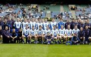 1 May 2005; Monaghan squad ahead of the Allianz National Football League Division 2 Final match between Meath and Monaghan at Croke Park in Dublin. Photo by Brendan Moran/Sportsfile