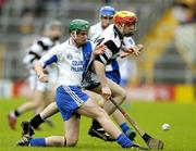 2 May 2005; Colin Ryan, St. Flannan's, in action against Jonjo Farrell, St. Kieran's. All-Ireland Colleges Senior 'A' Hurling Final, St. Flannan's v St. Kieran's, Semple Stadium, Thurles, Co. Tipperary. Picture credit; Brendan Moran / SPORTSFILE