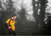 14 January 2014; Keelan McKeever, St. Patrick's Classical School, Navan, during the match. Fr. Godfrey Cup, 1st Round, St. Patrick's Classical School, Navan v Skerries C.C, Ashbourne RFC, Ashbourne, Co. Meath. Picture credit: Ramsey Cardy / SPORTSFILE