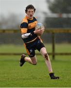 14 January 2014; Jack Bambrick, The King's Hospital. Fr. Godfrey Cup, 1st Round, Wilson's Hospital v The King's Hospital, Cill Dara RFC, Beech Park, Dunmurray West, Kildare. Picture credit: Barry Cregg / SPORTSFILE