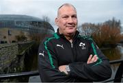 15 January 2014; Ireland U20 head coach Mike Ruddock after a press conference ahead of their opening U20 Six Nations Rugby Championship match against Scotland on Friday the 31st of January. Ireland U20 Squad Press Conference, Sandymount Hotel, Herbert Road, Dublin. Picture credit: David Maher / SPORTSFILE