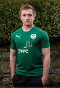 15 January 2014; Ireland's David Busby after a press conference ahead of their opening U20 Six Nations Rugby Championship match against Scotland on Friday the 31st of January. Ireland U20 Squad Press Conference, Sandymount Hotel, Herbert Road, Dublin. Picture credit: David Maher / SPORTSFILE