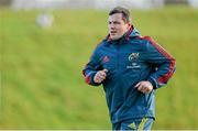 15 January 2014; Munster's James Coughlan during squad training ahead of their Heineken Cup 2013/14, Pool 6, Round 6, match against Edinburgh on Sunday. Munster Rugby Squad Training, University of Limerick, Limerick. Picture credit: Diarmuid Greene / SPORTSFILE