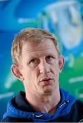 15 January 2014; Leinster's Leo Cullen during a press conference ahead of their Heineken Cup 2013/14, Pool 1, Round 6, match against Ospreys on Friday. Leinster Rugby Press Conference, RDS, Ballsbridge, Dublin. Picture credit: Stephen McCarthy / SPORTSFILE