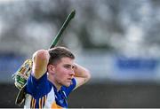 15 January 2014; A dejected Tom Tierney, Thurles CBS, after the match. Dr. Harty Cup Quarter-Final, Thurles CBS v St Francis College Rochestown, Cahir, Co. Tipperary. Picture credit: Ramsey Cardy / SPORTSFILE
