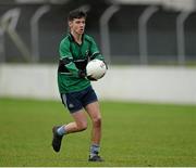 16 January 2014; Ben Galvin, Castleknock Community College. Leinster Schools Senior A Football Championship, Round 1, St Mary's CBS, Carlow v Castleknock Community College, Dr. Cullen Park, Carlow. Picture credit: Matt Browne / SPORTSFILE