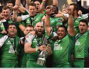 28 May 2016; Connacht captain John Muldoon and team-mates celebrate following the Guinness PRO12 Final match between Leinster and Connacht at BT Murrayfield Stadium in Edinburgh, Scotland. Photo by Stephen McCarthy/Sportsfile