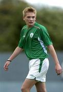 28 April 2005; Luke Burgess, Republic of Ireland. U16 Friendly International, Republic of Ireland U16 v Sweden U16, Whitehall, Dublin. Picture credit; Brian Lawless / SPORTSFILE