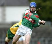 1 May 2005; Stephen Broderick, Mayo, in action against Paul O'Brien, Donegal. Allianz National Hurling League, Division 3 Final, Mayo v Donegal, Markievicz Park, Sligo. Picture credit; Damien Eagers / SPORTSFILE