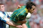 1 May 2005; Anthony Moyles, Meath, in action against Tomas Freeman, Monaghan. Allianz National Football League, Division 2 Final, Meath v Monaghan, Croke Park, Dublin. Picture credit; David Maher / SPORTSFILE