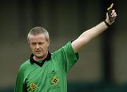 30 April 2005; Referee Thomas Quigley. Cadbury's All-Ireland U21 Football Semi-Final, Cork v Galway, Gaelic Grounds, Limerick. Picture credit; Ray McManus / SPORTSFILE