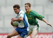 1 May 2005; James Ward, Monaghan, in action against  Trevor Giles, Meath. Allianz National Football League, Division 2 Final, Meath v Monaghan, Croke Park, Dublin. Picture credit; David Maher / SPORTSFILE