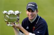 8 May 2005; Richard Ramsay, Scotland, pictured after winning the Irish Amateur Open Championship. Carton House Golf Club, Maynooth Co. Kildare. Picture credit; Matt Browne / SPORTSFILE