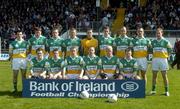 8 May 2005; The Offaly team. Bank of Ireland All-Ireland Senior Football Championship, Offaly v Louth, Pairc Tailteann, Navan, Co. Meath. Picture credit; Damien Eagers / SPORTSFILE