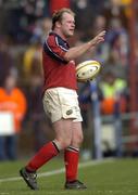 8 May 2005; Frank Sheahan, Munster. Celtic Cup 2004-2005 Semi-Final, Leinster v Munster, Lansdowne Road, Dublin. Picture credit; Brian Lawless / SPORTSFILE
