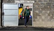 19 January 2014; Meath manager Mick O'Dowd makes his way to the back pitch for the pre-match warm-up. Bord na Mona O'Byrne Cup, Semi-Final, Meath v DCU, Páirc Táilteann, Navan, Co. Meath. Picture credit: Piaras Ó Mídheach / SPORTSFILE