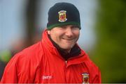 19 January 2014; James Horan, Mayo manager. FBD League, Section A, Round 3, Roscommon v Mayo, Michael Glaveys GAA Club, Ballinlough, Co. Roscommon. Picture credit: David Maher / SPORTSFILE