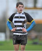 21 January 2014; Robert Enraght Moony, Cistercian College. Fr. Godfrey Cup, 2nd Round, Cistercian College v The King's Hospital, Portlaoise RFC, Portlaoise, Co. Laois. Picture credit: Barry Cregg / SPORTSFILE