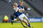 15 May 2005; Declan Reilly, Longford, in action against Paul Griffin, Dublin. Bank Of Ireland Leinster Senior Football Championship, Dublin v Longford, Croke Park, Dublin. Picture credit; Damien Eagers / SPORTSFILE