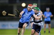 21 January 2014; Colm Cronin, Dublin, in action against William Egan, UCD. Bord na Mona Walsh Cup, Quarter-Final, Dublin v UCD, Parnell Park, Dublin. Picture credit: Ramsey Cardy / SPORTSFILE