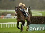 23 January 2014; On His Own, with Paul Townend up, on their way to winning the Goffs Thyestes Handicap Steeplechase. Gowran Park, Gowran, Co. Kilkenny. Picture credit: Matt Browne / SPORTSFILE