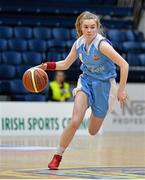 23 January 2014; Chelsea Doherty, St Josephs Charlestown. All-Ireland Schools Cup U16C Girls Final, Gallen CS Ferbane, Co. Offaly v St Josephs Charlestown, Co. Mayo, National Basketball Arena, Tallaght, Co. Dublin. Picture credit: Ramsey Cardy / SPORTSFILE
