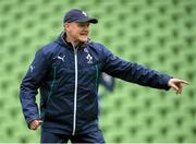 24 January 2014; Ireland head coach Joe Schmidt during squad training ahead of their opening RBS Six Nations Rugby Championship game against Scotland on Sunday the 2nd of February. Ireland Rugby Squad Training, Aviva Stadium, Lansdowne Road, Dublin. Picture credit: Matt Browne / SPORTSFILE