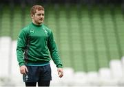 24 January 2014; Ireland's Paddy Jackson during squad training ahead of their opening RBS Six Nations Rugby Championship game against Scotland on Sunday the 2nd of February. Ireland Rugby Squad Training, Aviva Stadium, Lansdowne Road, Dublin. Picture credit: Matt Browne / SPORTSFILE