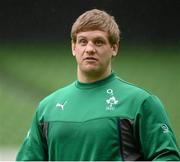 24 January 2014; Ireland's Chris Henry during squad training ahead of their opening RBS Six Nations Rugby Championship game against Scotland on Sunday the 2nd of February. Ireland Rugby Squad Training, Aviva Stadium, Lansdowne Road, Dublin. Picture credit: Matt Browne / SPORTSFILE