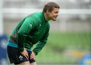 24 January 2014; Ireland's Brian O'Driscoll during squad training ahead of their opening RBS Six Nations Rugby Championship game against Scotland on Sunday the 2nd of February. Ireland Rugby Squad Training, Aviva Stadium, Lansdowne Road, Dublin. Picture credit: Matt Browne / SPORTSFILE