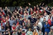 13 May 2005; St. Patrick's Athletic supporters. eircom league, Premier Division, St. Patrick's Athletic v Shamrock Rovers, Richmond Park, Dublin. Picture credit; David Maher / SPORTSFILE