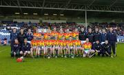 7 May 2005; The Carlow panel. Allianz National Hurling League, Division 2 Final, Offaly v Carlow, O' Moore Park, Portlaoise, Co. Laois. Picture credit; Ray McManus / SPORTSFILE