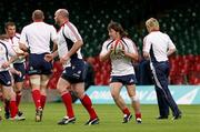 22 May 2005; Shane Byrne during a British and Irish Lions training session. University of Glamorgan playing fields, Treforest, Cardiff, Wales. Picture credit; Tim Parfitt / SPORTSFILE