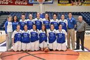 24 January 2014; The Team Montenotte Hotel Cork team. Basketball Ireland National Women's Senior League Cup Final, UL Huskies, Limerick v Team Montenotte Hotel Cork, National Basketball Arena, Tallaght, Co. Dublin. Picture credit: Brendan Moran / SPORTSFILE