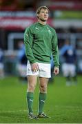 25 January 2014; Kieran Marmion, Ireland Wolfhounds, looks on before the match. Representative Fixture, England Saxons v Ireland Wolfhounds, Kingsholm, Gloucester, England. Picture credit: Rogan Thomson / SPORTSFILE