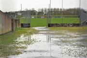 26 January 2014; The entrance to the pitch after the game was called off due to an unplayable pitch. Waterford Crystal Cup, Semi-Final, Tipperary v University of Limerick. McDonagh Park, Nenagh, Co. Tipperary. Picture credit: Pat Murphy / SPORTSFILE
