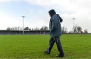 26 January 2014; Clare manager Davy Fitzgerald on the sideline during the game. Waterford Crystal Cup Semi-Final, Clare v University College Cork. Sixmilebridge, Co. Clare. Picture credit: Diarmuid Greene / SPORTSFILE