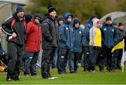 26 January 2014; UCC manager Eddie Enright, left, on the sideline during the game. Waterford Crystal Cup Semi-Final, Clare v University College Cork. Sixmilebridge, Co. Clare. Picture credit: Diarmuid Greene / SPORTSFILE