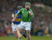 21 May 2005; Andrew O'Shaughnessy, Limerick, in action against David Kennedy, Tipperary. Guinness Munster Senior Hurling Championship Quarter-Final Replay, Limerick v Tipperary, Gaelic Grounds, Limerick. Picture credit; Brendan Moran / SPORTSFILE