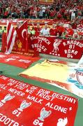 25 May 2005; Liverpool supporters before the start of the game. UEFA Champions League Final, Liverpool v AC Milan, Ataturk Olympic Stadium, Istanbul, Turkey. Picture credit; David Maher / SPORTSFILE