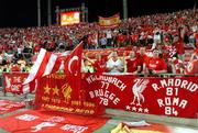 25 May 2005; Liverpool supporters before  the start of the game. UEFA Champions League Final, Liverpool v AC Milan, Ataturk Olympic Stadium, Istanbul, Turkey. Picture credit; David Maher / SPORTSFILE