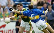29 May 2005; Declan O'Sullivan, Kerry, in action against Brian Lacey, Tipperary. Bank of Ireland Munster Senior Football Championship, Tipperary v Kerry, Semple Stadium, Thurles, Co. Tipperary. Picture credit; Brendan Moran / SPORTSFILE