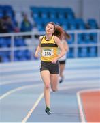 26 January 2014; Mary Ann O'Sullivan, Tinryland A.C., Co. Carlow, on her way to winning the Women's U23 800m at the Woodie’s DIY Junior & U23 Championships of Ireland. Athlone Institute of Technology International Arena, Athlone, Co. Westmeath. Photo by Sportsfile