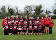 25 January 2014; Arklow RFC Squad. Leinster League Division 3 Final, Arklow RFC v Gorey RFC, Leinster Rugby Women's Finals Day, Edenderry RFC, Edenderry, Co. Offaly. Picture credit: Matt Browne / SPORTSFILE