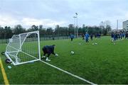 27 January 2014; A general view of a St. Patrick's Athletic squad training session during the official opening of the multi-sport all weather pitches at the National Sports Campus, Blanchardstown, Dublin. Picture credit: David Maher / SPORTSFILE