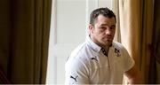 29 January 2014; Ireland's Cian Healy following a press conference ahead of their RBS Six Nations Rugby Championship match against Scotland on Sunday. Ireland Rugby Press Conference, Carton House, Maynooth, Co. Kildare. Picture credit: Barry Cregg / SPORTSFILE